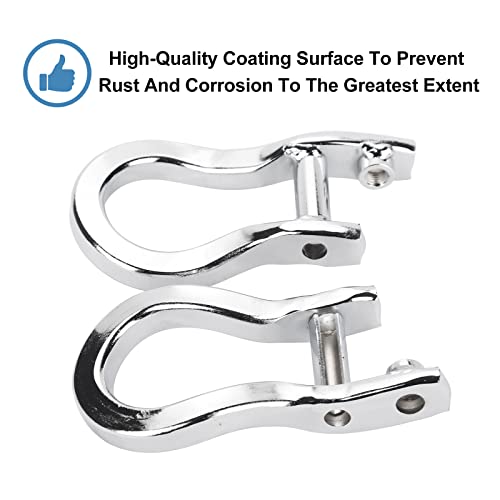 ONER Tow Hooks Compatible with 2019 2020 2021 & Newer Chevy Silverado 1500, Replaces # 84280202(chrome) by ONER - Used condition - Image 4