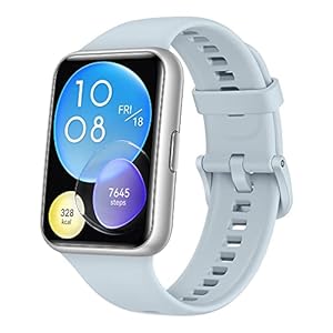 HUAWEI WATCH FIT 2 SmartWATCH, 1,74”HUAWEI FullView-Display,Bluetooth-Anrufe, Gesundheitsmanagement,Lange Akkulaufzeit,Animierte Quick-Workouts, SpO2-Erfassung,Deutsche Version ,Isle Blue