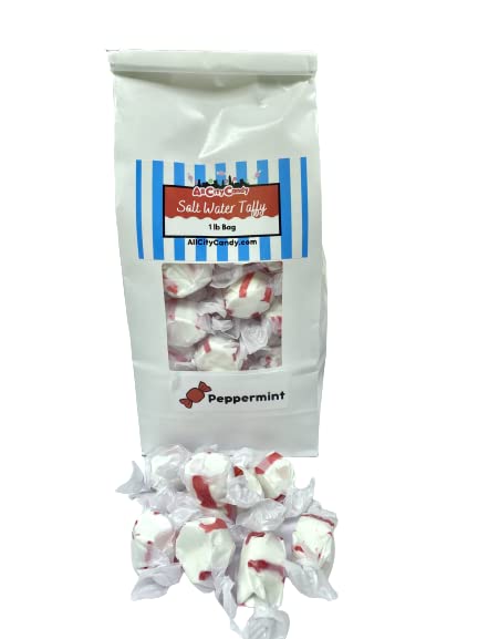Miniatura 3 de All City Candy Bolsas a granel de caramelo de agua salada de 1 libra (menta)