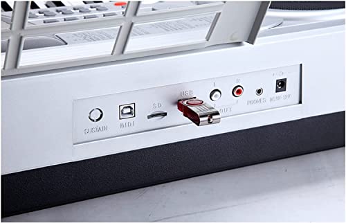 WKLIANGYUANPING Clavier de Piano 61 Clés de Piano de Force Standard Clavier de Piano numérique INTÉRIEUR Une Disk/Dakota… - Les Beatles, Paul McCartney, John Lennon, RIngo Starr, George Harrison WKLIANGYUANPING Clavier de Piano 61 Clés de Piano de Force Standard Clavier de Piano numérique INTÉRIEUR Une Disk/Dakota… – Image 4