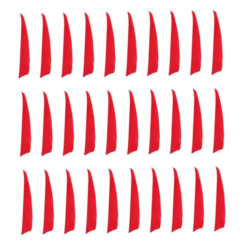 Plumes de fletching universelles pour stabiliser la trajectoire des flèches d'arc, 120 pièces