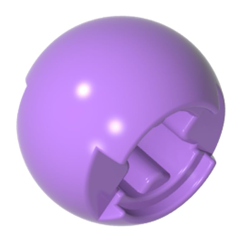 53585 Ball Joint Technic Ball Joint with Through Axle Hole 50 Pieces GDS-1056 Compatible with Lego Building Blocks Color:Medium Lavender