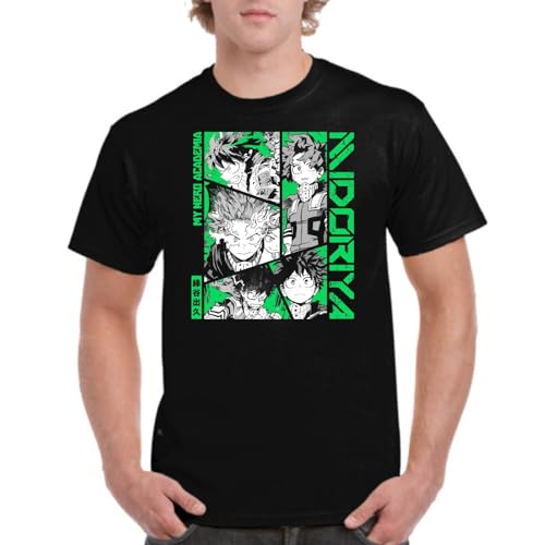 the Fan Tee Camiseta de Hombre My Hero Academia Deku Plus Ultra Boku no Hero Anime Manga 009 S