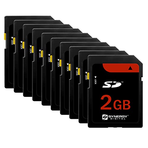 Synergy Digital 2GB SDメモリーカード - 10枚パック