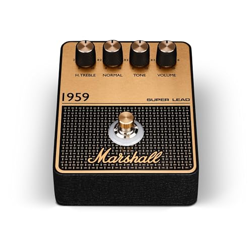 Image of Marshall 1959 Overdrive /Distortion Pedal - Black and Gold