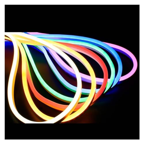 Cinta LED flexible 5m 12V color verde impermeable miniatura 2