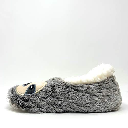 Image of ooohyeah Women's Funny Fuzzy Animal Slippers, Cute Cozy Non-Slip House Slippers for Women, Manatee Splash