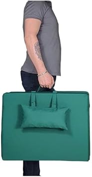 Reyo Portable Folding Beach Pool Lounger Cushion Camping Bed Cushion Khaki