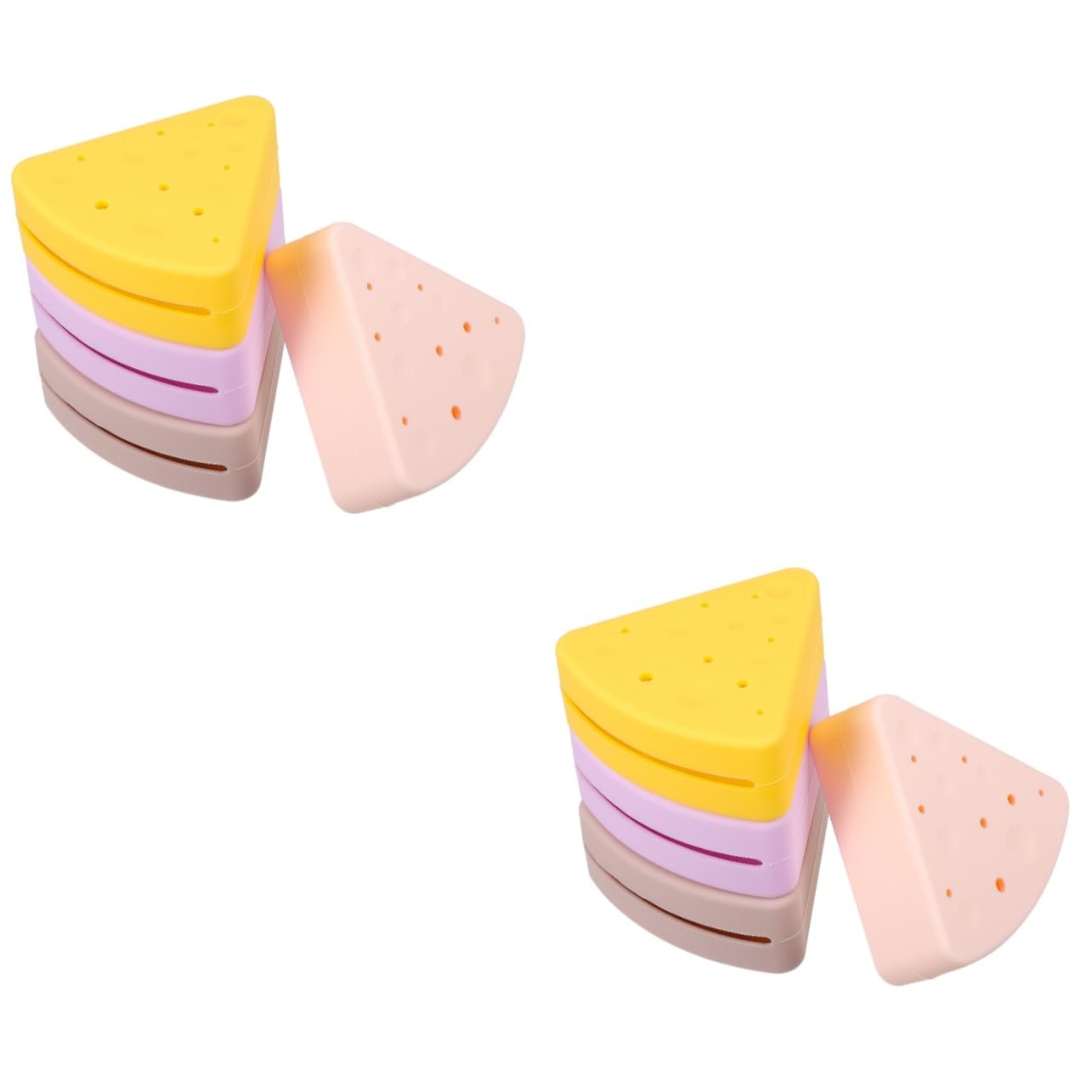 ABOOFAN 8 Piezas Estuche De Viaje con Esponja De Maquillaje Soporte De Esponja De Silicona Bolsa Organizadora De Maquillaje De Viaje Constituir Mezclador Gel De Sílice Viajar