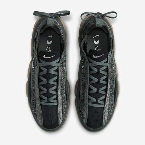 Nike Flyknit Bloom Women's Shoes (FD2149-301, Vintage Green/Black/Khaki/Metallic Silver) Size 8.54