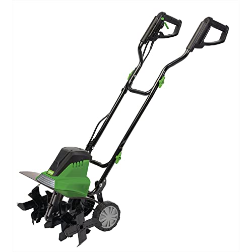 Draper 1500W Electric Tiller Rotavator | 400rpm no load speed | Cultivator Garden Tool | 450mm...