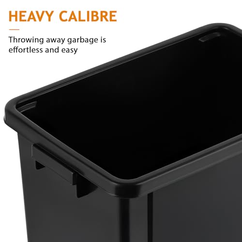 Caneca de basura negra rectangular 10 galones 12 unidades miniatura 3