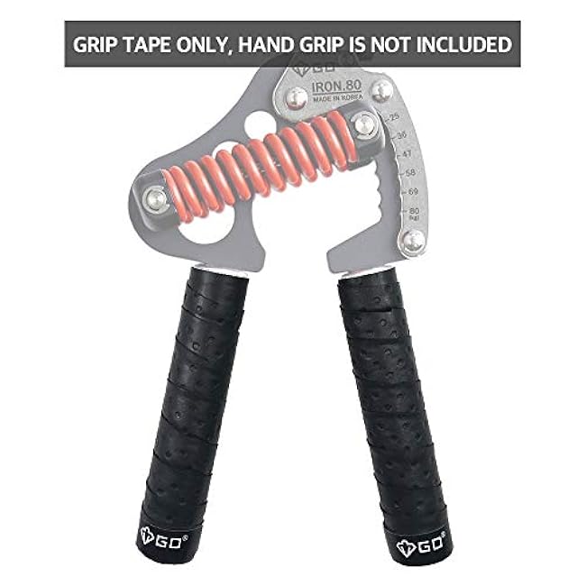 GD Grip Tape (3 Colors), Grip Tape for Hand Grip Strengthener, Non-Slip Tape, Iron Grip, Overgrip, Reduce Pain and Injury Recovery