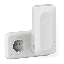 NETGEAR Ripetitore WiFi 6 | Ripetitore WiFi Potente per la casa, Amplificatore segnale fino a 100㎡, velocità 3 Gbps, compatibile con tutti gli operatori Internet (EAX17)