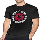 Red Hot Chi-Mi Chan-Gas Mens Tee Funny Short Sleeve t-Shirt Top Sweatshirt Short Sleeve Black M