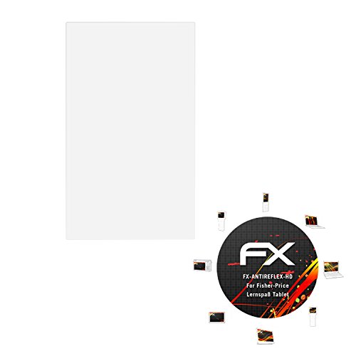 Preisvergleich Produktbild atFoliX Schutzfolie kompatibel mit Fisher-Price Lernspaß Tablet Displayschutzfolie, HD-Entspiegelung FX Folie (2X)