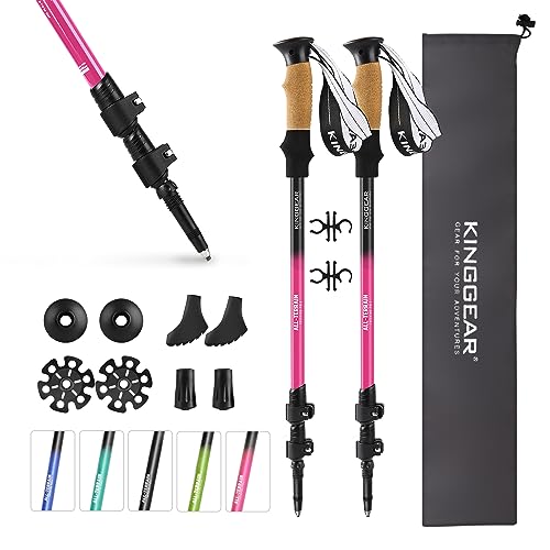 Walking Cane For Women Covacure Tri-Fold Trekking Poles