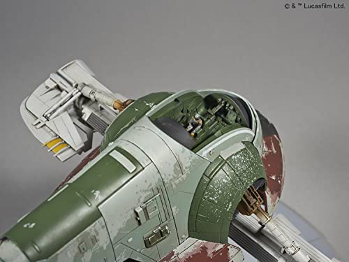 Bandai Hobby - Star Wars - Boba Fett's Starship, Bandai Star Wars 1/144 Plastic Model Kit - Image 3