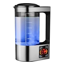 Hydrogen Water Bottle, Hydrogen Water Bottle Generator, Portable Rechargeable Hydrogen Water Machine, Hydrogen Water Ionizer Machine for Home Office Travel Exercise US Plug