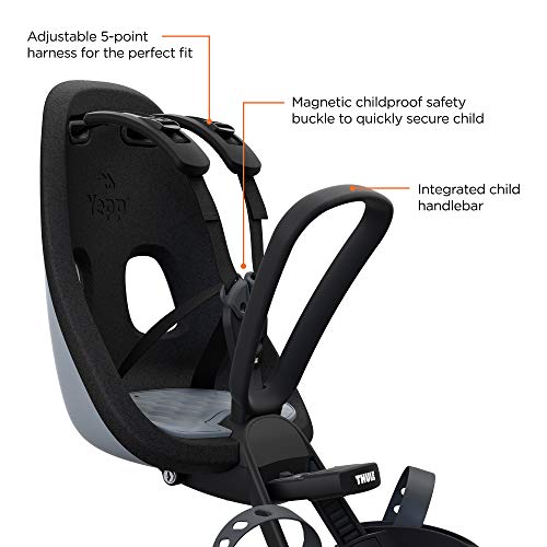 Thule Yepp Nexxt Mini assento de bicicleta infantil, monumento, tamanho único