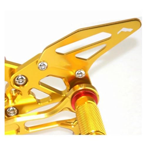 Pédales pour YZF R6 2006-2016 repose-pieds moto réglables en aluminium cnc