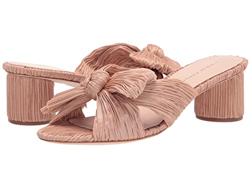 Image of Loeffler Randall Emilia Pleated Knot Mule Dune 10.5 B (M)