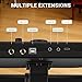 MOSEN Electric Drum Set with 4 Quiet Drum Pads, 2 Pedal, Sticks, Headphone, Electronic Drum with 195 Sounds, 20 Drum kits for beginners, MED-X1