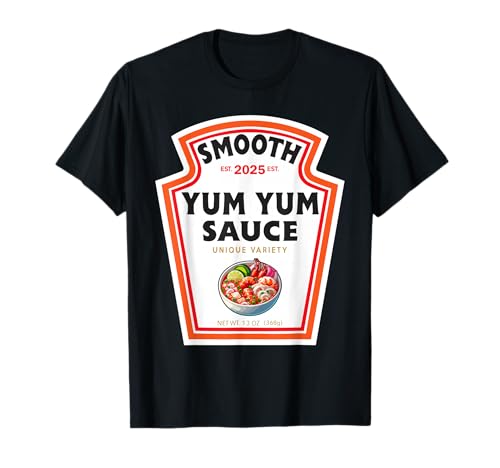 Smooth Yum Yum Sauce Condiment Halloween Costume T-Shirt