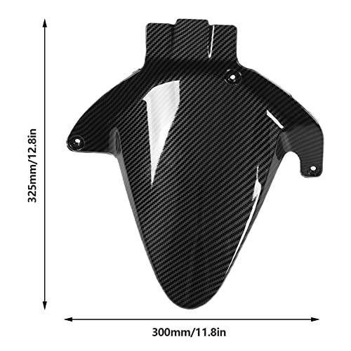 Image of Motorcycle Rear Mudguard,Splash Proof Guard Rear Tire Hugger Replacement for CBR600RR 2007?2012 Motorcycle Accessory(Carbon fiber pattern)