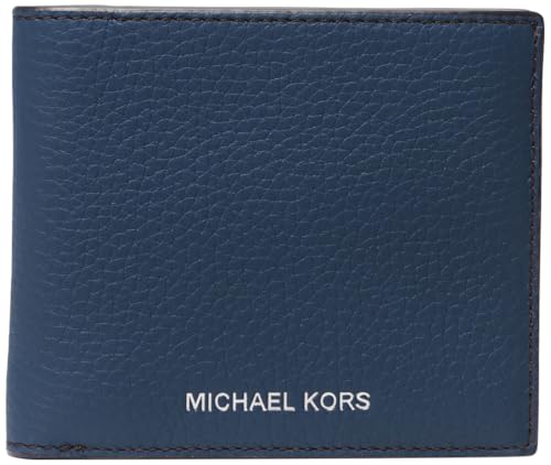 Michael Kors Mens Hudson Billfold With ID Navy One Size