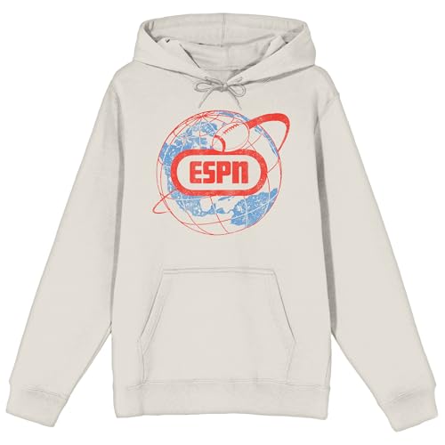 Bioworld ESPN American Internation Basic Cable Adult Sand Long Sleeve Hoodie