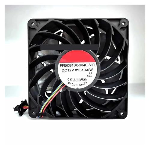 Ventilateur de refroidissement PFE0381BX-Q04C-S99 12V contre la surchauffe serveur
