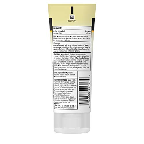 Neutrogena Sheer Zinc Oxide Dry-Touch Mineral Sunscreen Lotion, Broad Spectrum Spf 50 Uva/Uvb Protection, Water-Resistant, Hypoallergenic And Non-Greasy, Paraben-Free, 3 Fl. Oz, Pack Of 3 #TOP7