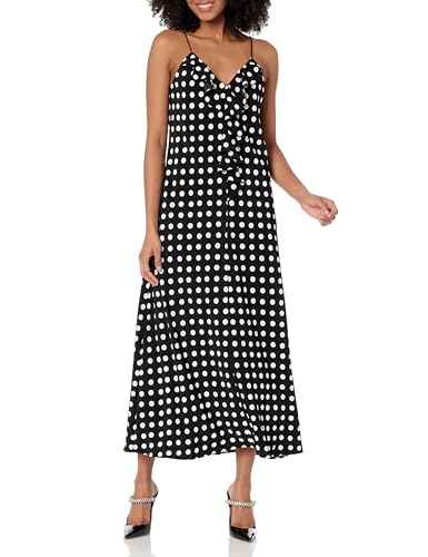 Robe à pois Karl Lagerfeld à volants robe femme chic tendance
