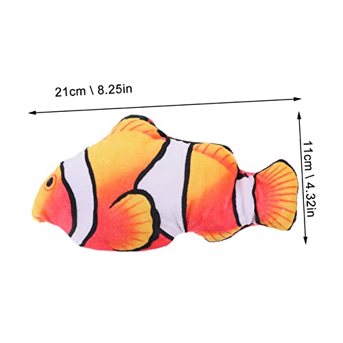 NOLITOY Simulação De Peixe Elétrico Peixe Em Movimento Elétrico Brinquedo De Peixe Balançando Peixe