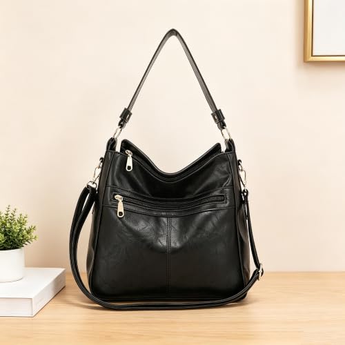Image of Purses For Women Handbags And Wallet Set Large Hobo Crossbody Bag Ladies Purse Totes 4 PCS | And Wallet Set