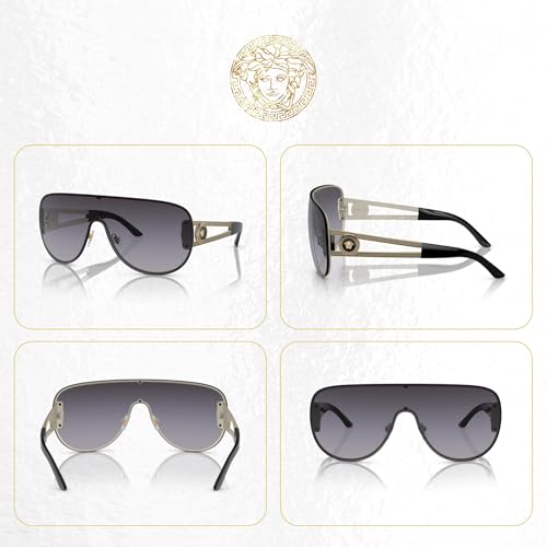 Versace VE2166 Aviator Sunglasses For Men For Women +BUNDLE with ACCESSORY EYEWEAR KIT3