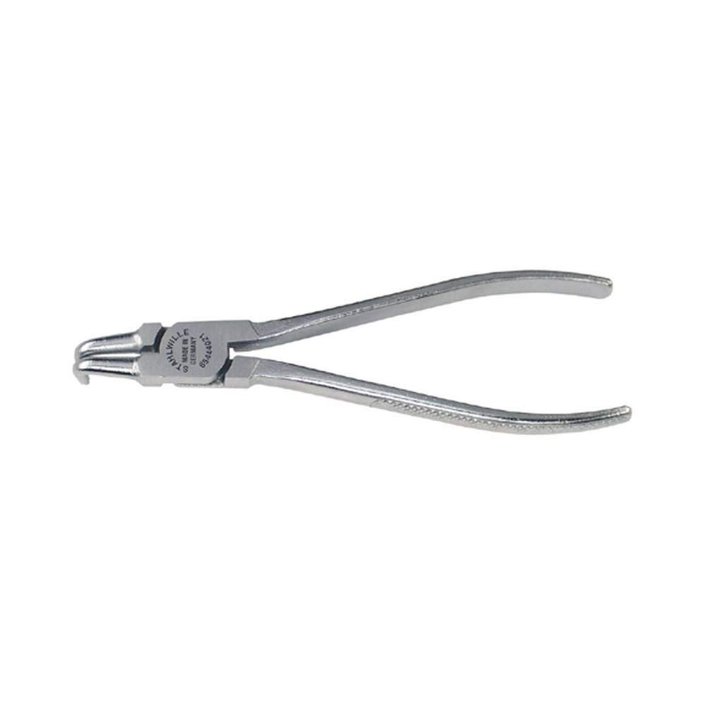 Stahlwille 65444021 6544 Circlip Plier for Inside Circlip 90° Bent, Mattchrome Plated Head, Size J21, 1.8mm Tip Diameter, 170mm Length