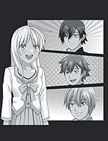 Blank Comic Book: Manga/Anime Comic Cover (Style A), 120 pages, 5 repeating blank templates, 8.5 by 11 1791854079 Book Cover