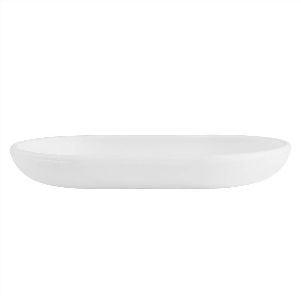6 unids/Set de Accesorios de baño, Soporte para Cepillo de Dientes, Bote de Basura, dispensador de jabón, Taza de Enjuague, jabonera, portaescobillas de Inodoro(Blanco)