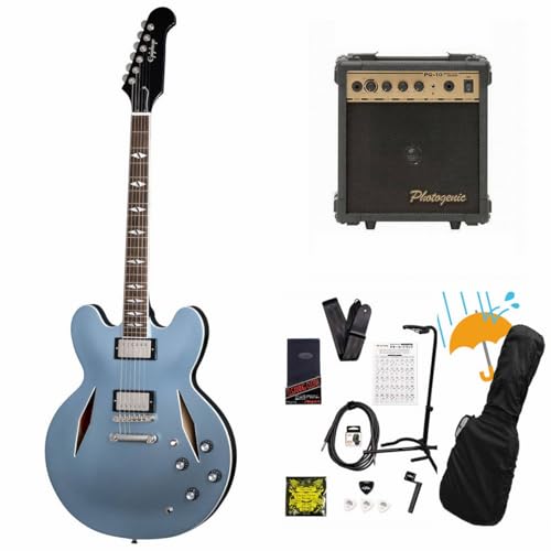Epiphone/Inspired by Gibson Custom Dave Grohl DG-335 Pelham Blue デイヴ グロール ES-335 PG-10アンプ付属エレキギター初心者セットR