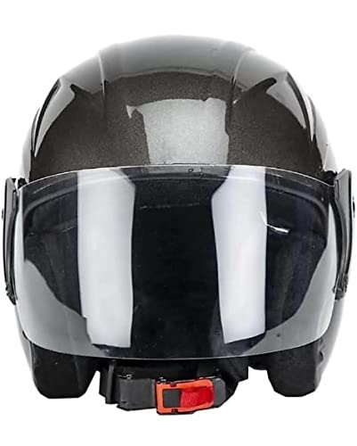 Tiger-ONE Open FACE Helmet [ Size : M ] Motorbike Helmet, High Impact Shell, Neno, ISI : Approved..
