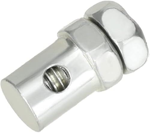 Miniatura 8 de YOXUFA 10 piezas universales de freno de embrague de freno de acelerador extremos de cable de 18 pulgadas, abrazaderas de cable de bloqueo de