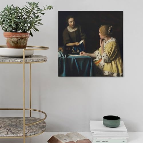 Toile Johannes Vermeer premium une décoration murale d'exception - 5
