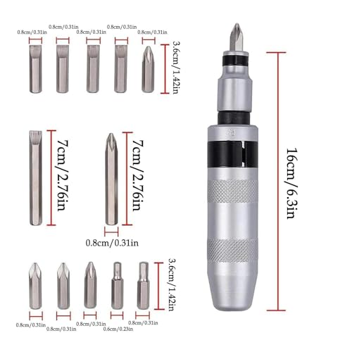 Kit multi-tournevis à cliquet pour réparer la menuiserie et l'entretien de maison