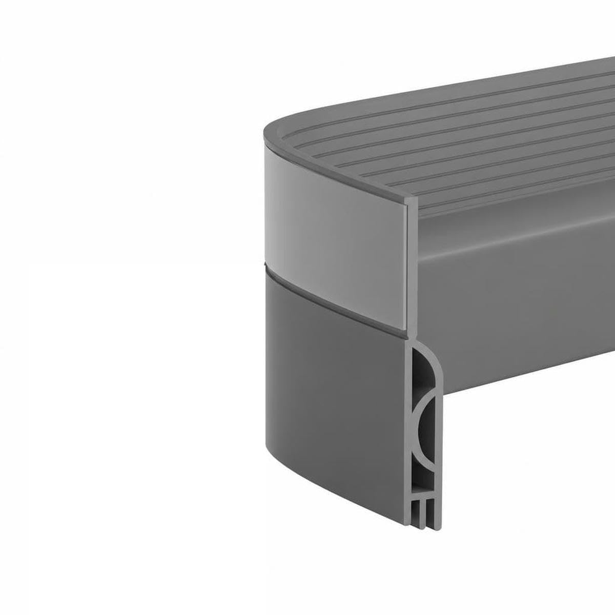 Tbskuy 1M-Gray 1/2M Door Draft Stopper Door Sweep For Bottom Of Door Weather Stripping Door Bottom Seal Blocker Air Noise Under Door Gap Filler
