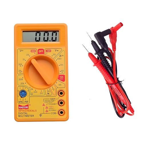 Image of Digital Multimeter LCD AC DC Measuring Voltage Current