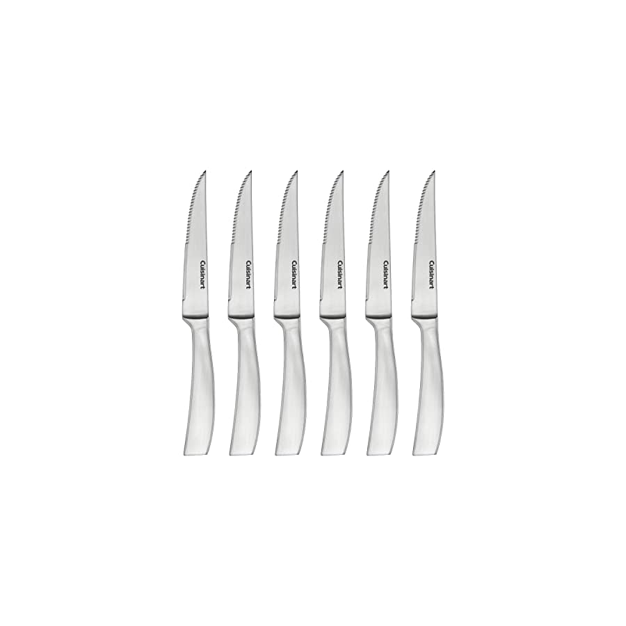 Cuisinart-Forged-Stainless-Steel-Premium-Steak-Knives-6-Piece-Set Cuisinart Forged Stainless Steel Premium Steak Knives, 6 -Piece Set