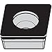 WIDIA CPGW2151S0415C WBH10P Advanced Material PCBN Insert CPGW-C, Low Content PCBN, 0.016" / 0.4mm Radius, WBH10P Grade