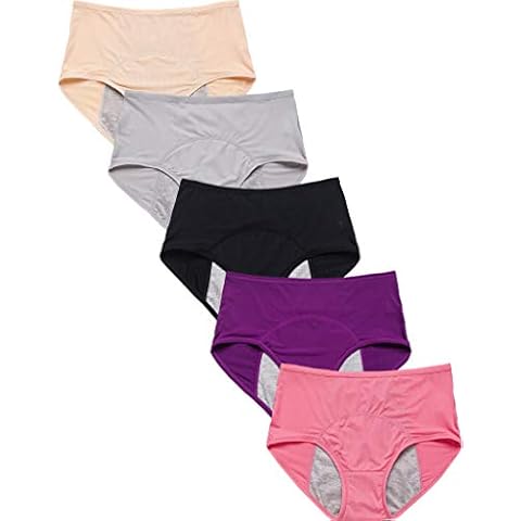 WBEAUTALLOVE High Waisted Period Panties Cover